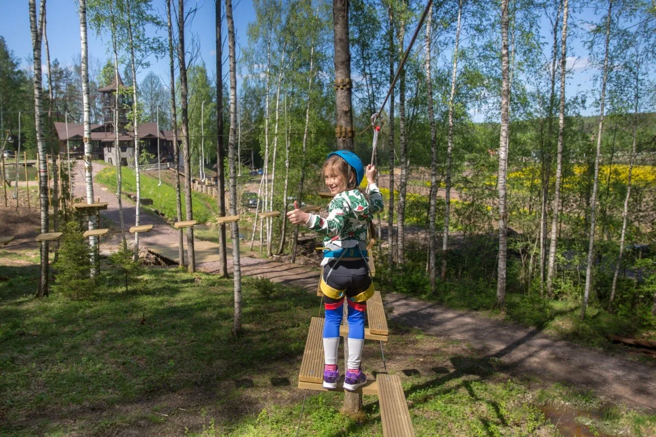 Веревочный парк в «Золотой Долине» — фото 5