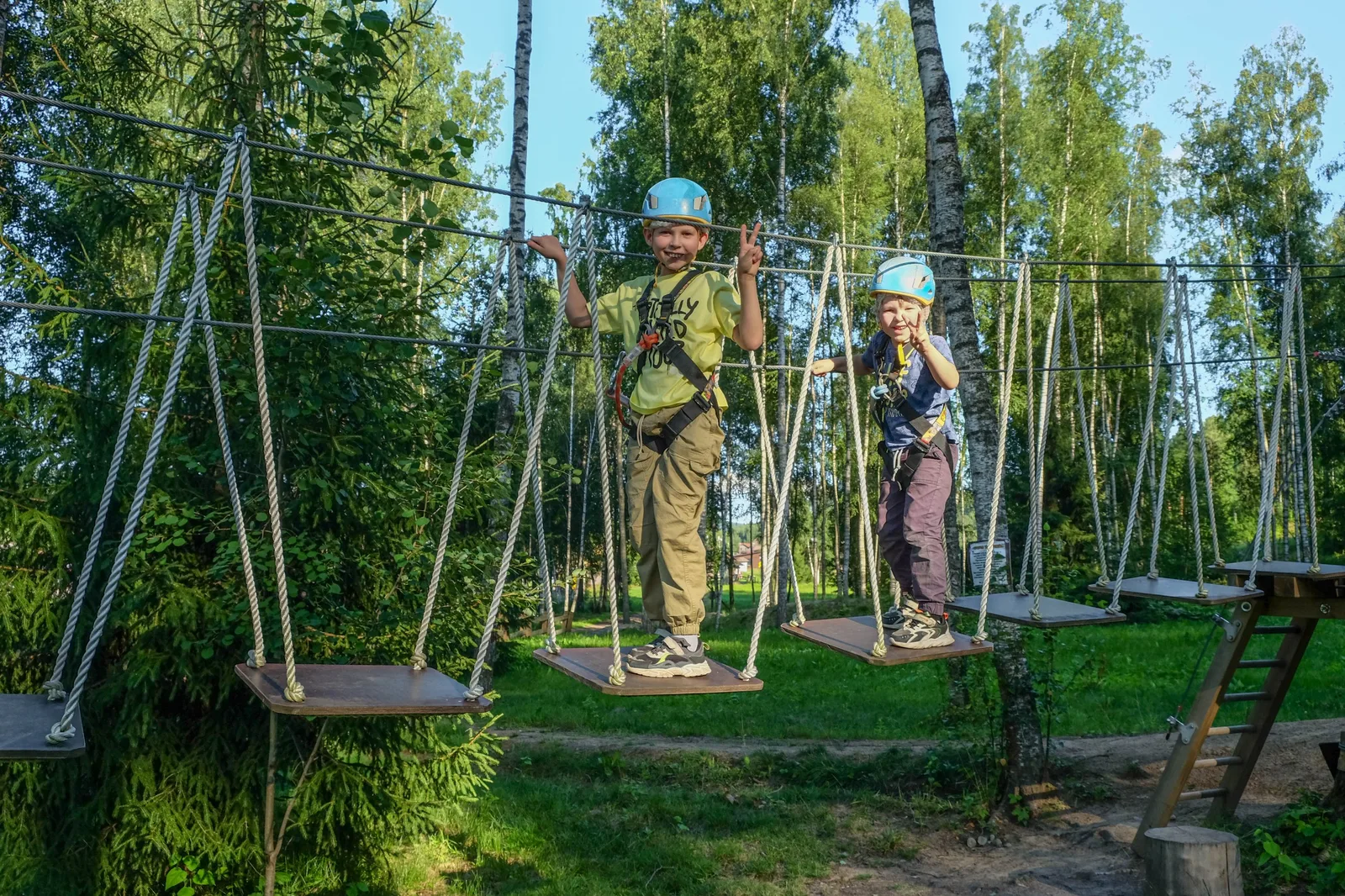 Веревочный парк в «Золотой Долине» — фото 2