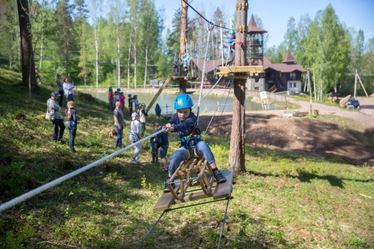 Веревочный парк в «Золотой Долине» — фото 4